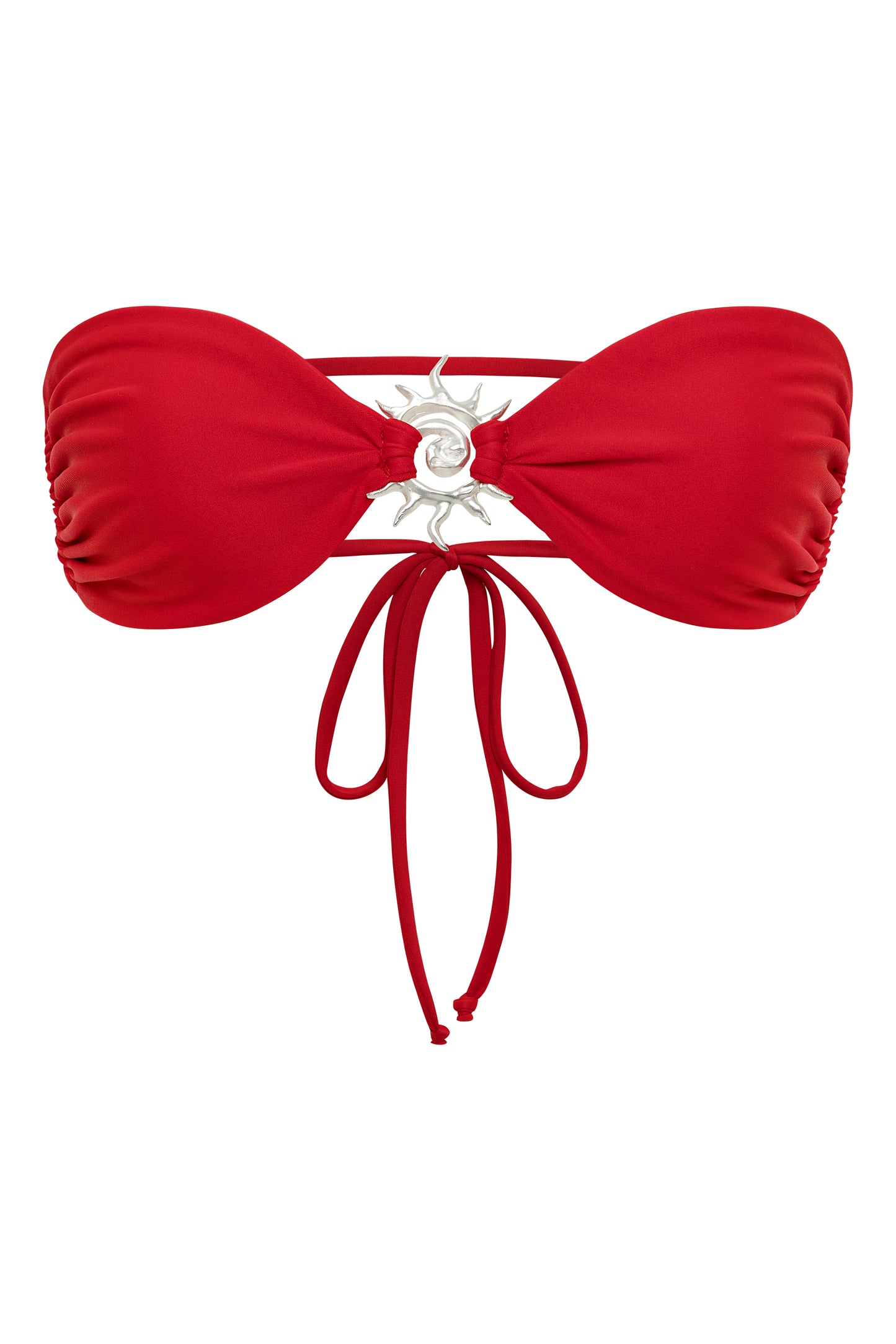 Isla Bikini Top Red