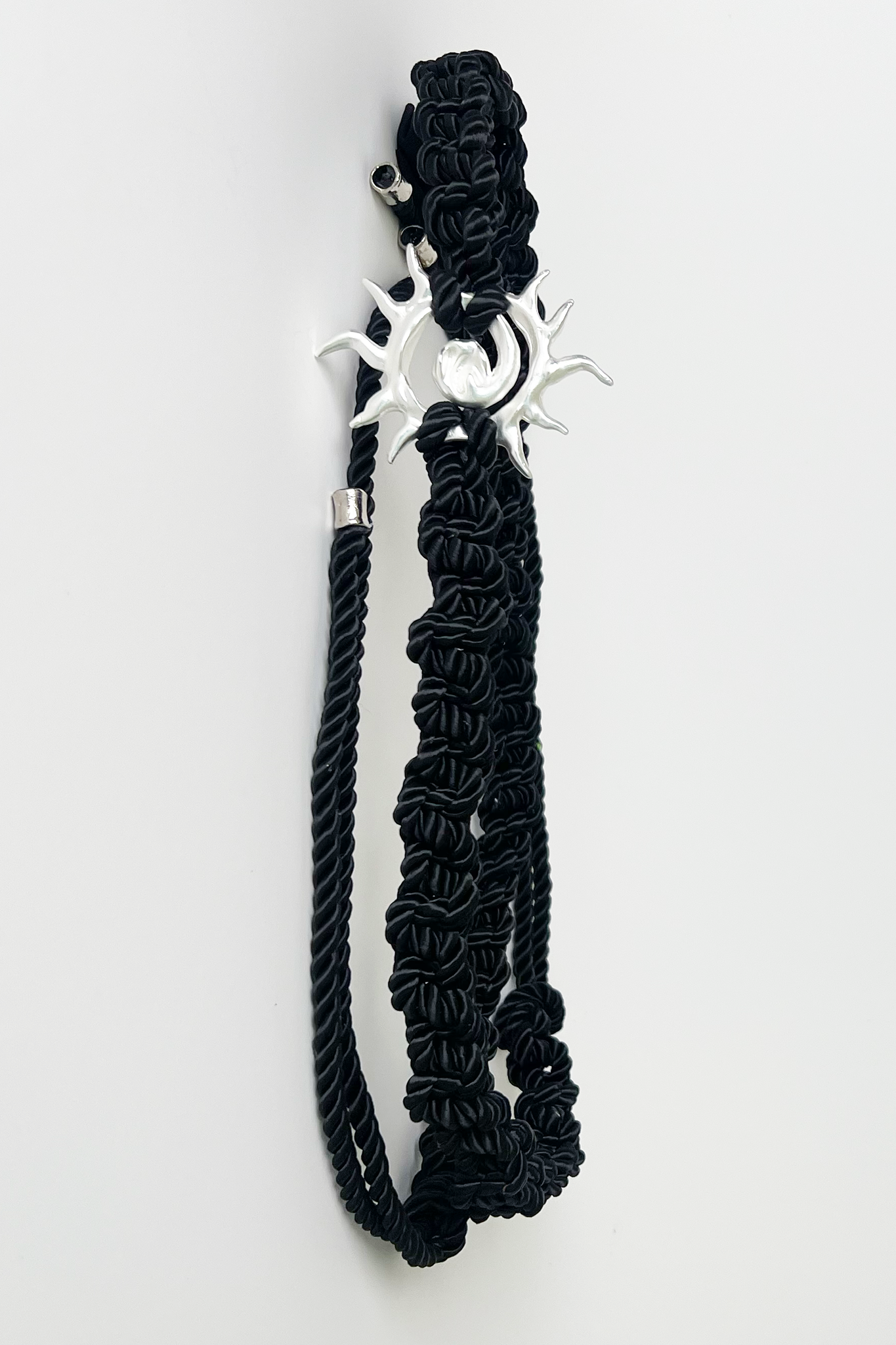 Sol Eterno Silk Rope Black Belt